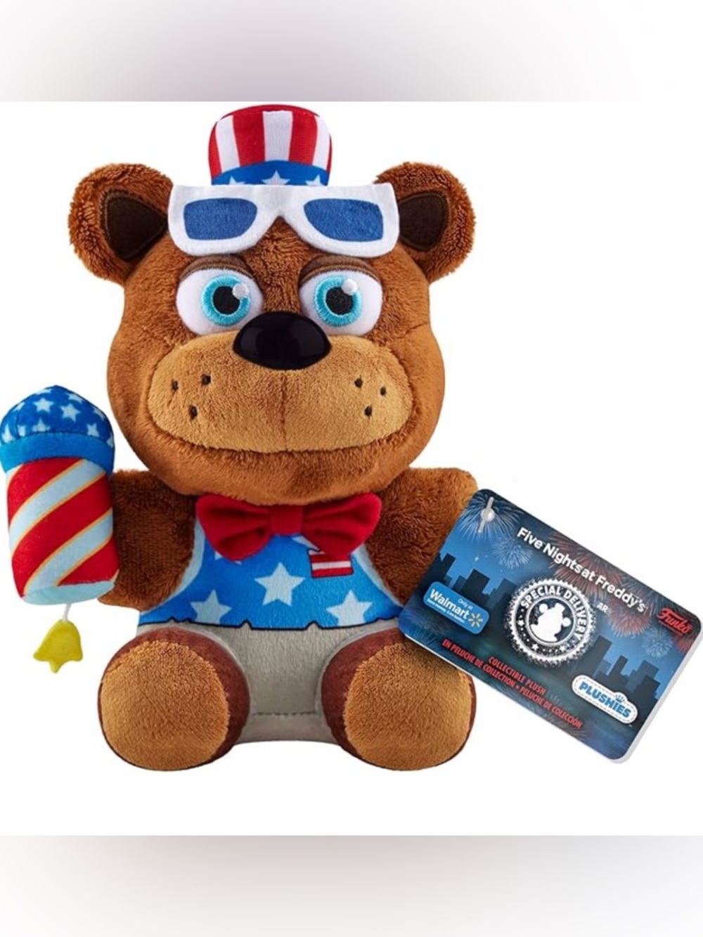 FUNKO PLUSH * FIVE NIGHTS AT FREDDY'S * FIREWORK FREDDY